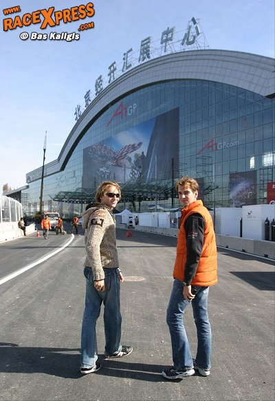 Eerste foto's: RaceXpress.com in China voor A1 Grand Prix in Beijing